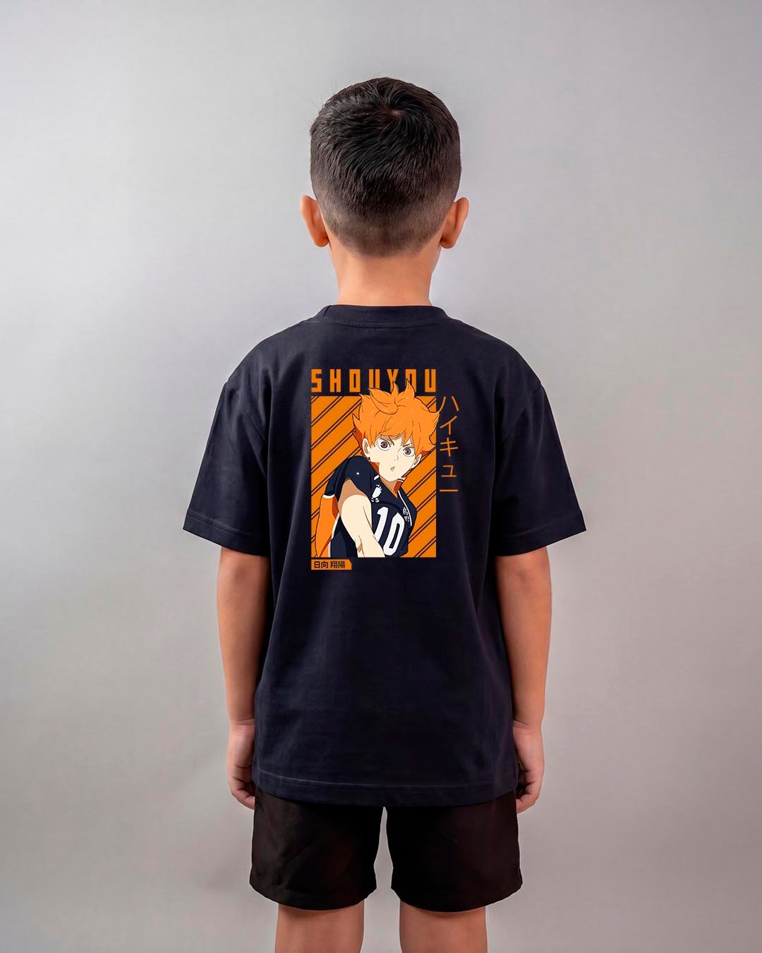 Camiseta Haikyuu!! Shoyo Hinata 2 Oversized Infantil