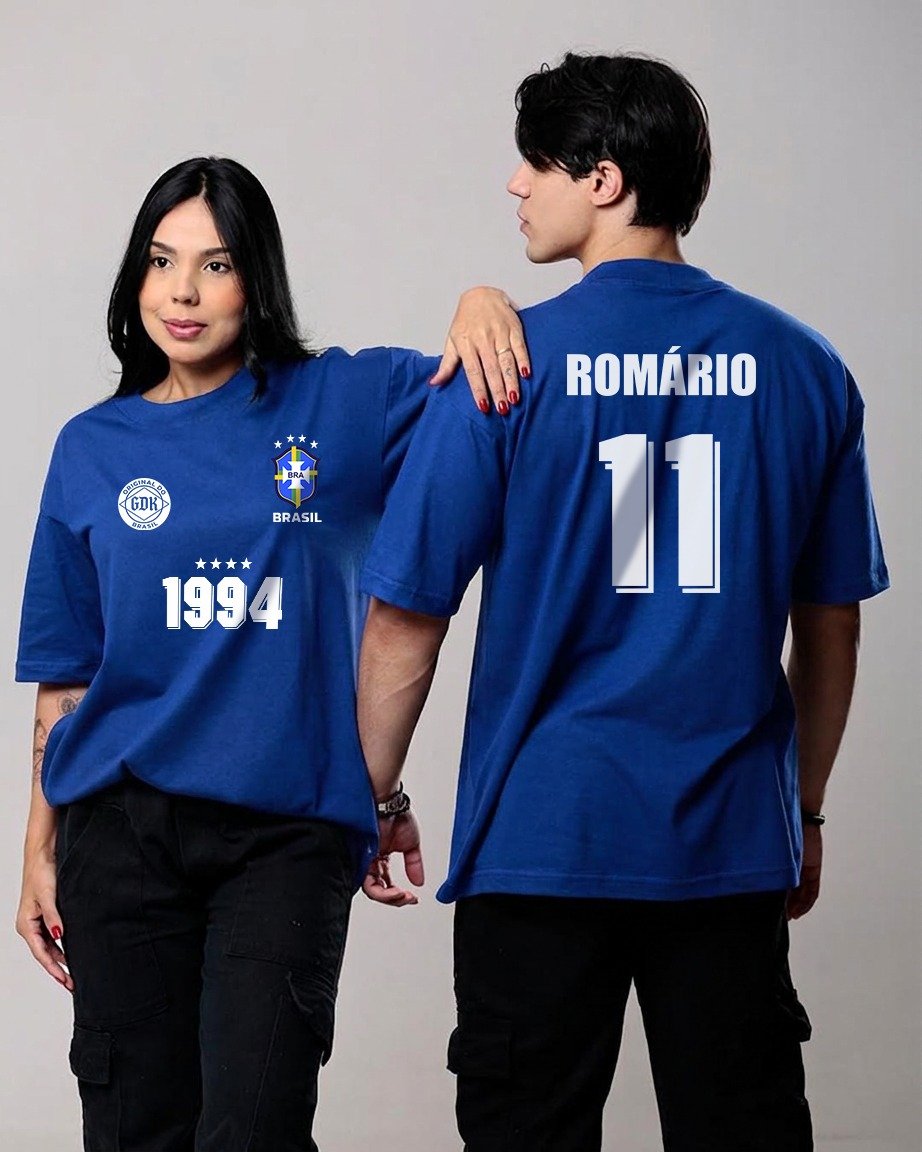 Camiseta Copa | Brasil 1994 Romário Oversized