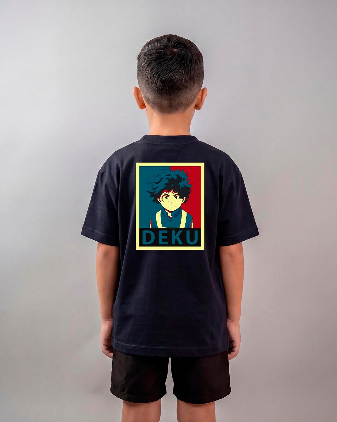 Camiseta My Hero Academia | Midoriya Deku Oversized Infantil