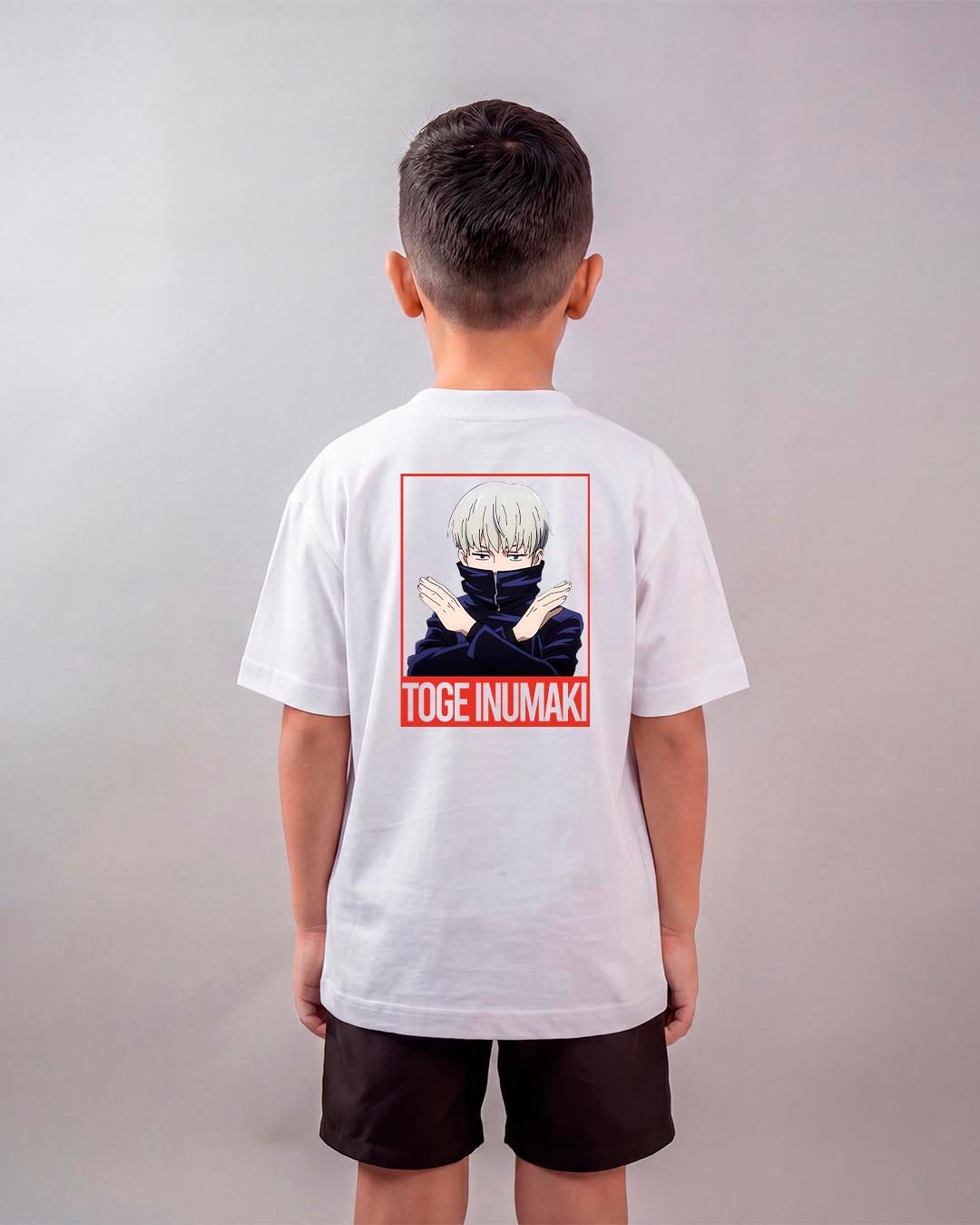 Camiseta Jujutsu Kaisen Toge Inumaki 1 Oversized Infantil