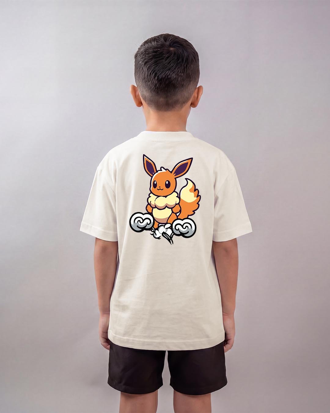 Camiseta Pokémon | Pequena Eevee Oversized Infantil