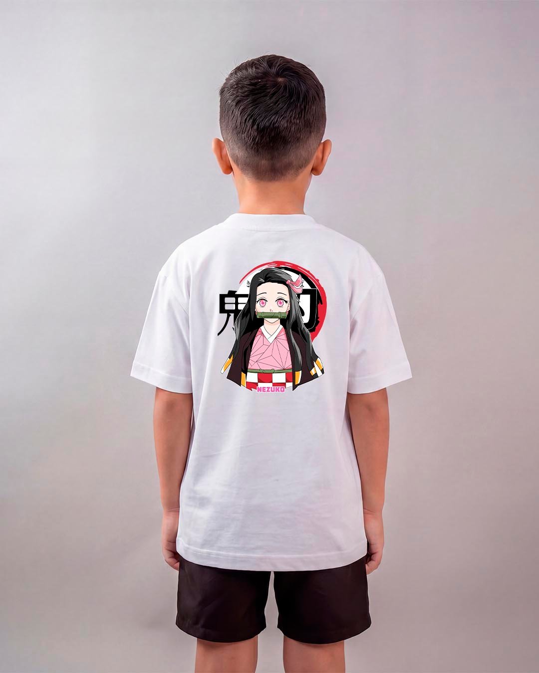Camiseta Demon Slayer | Nezuko Kamado 1 Oversized Infantil