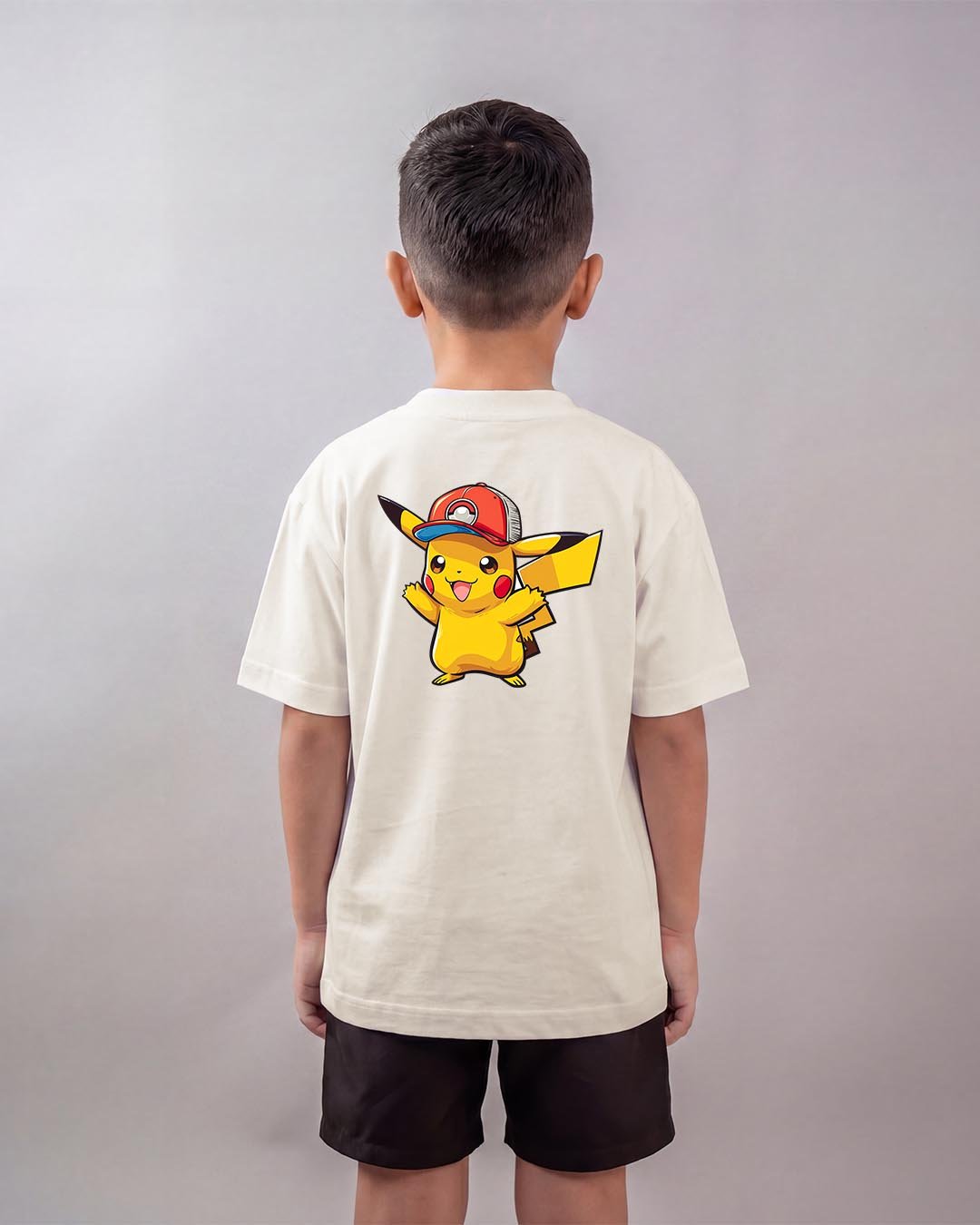 Camiseta Pokémon | Pikachu Hat Oversized Infantil