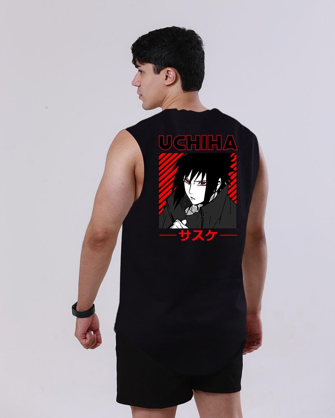 Regata Machão Sasuke Uchiha Mangekyou Sharingan