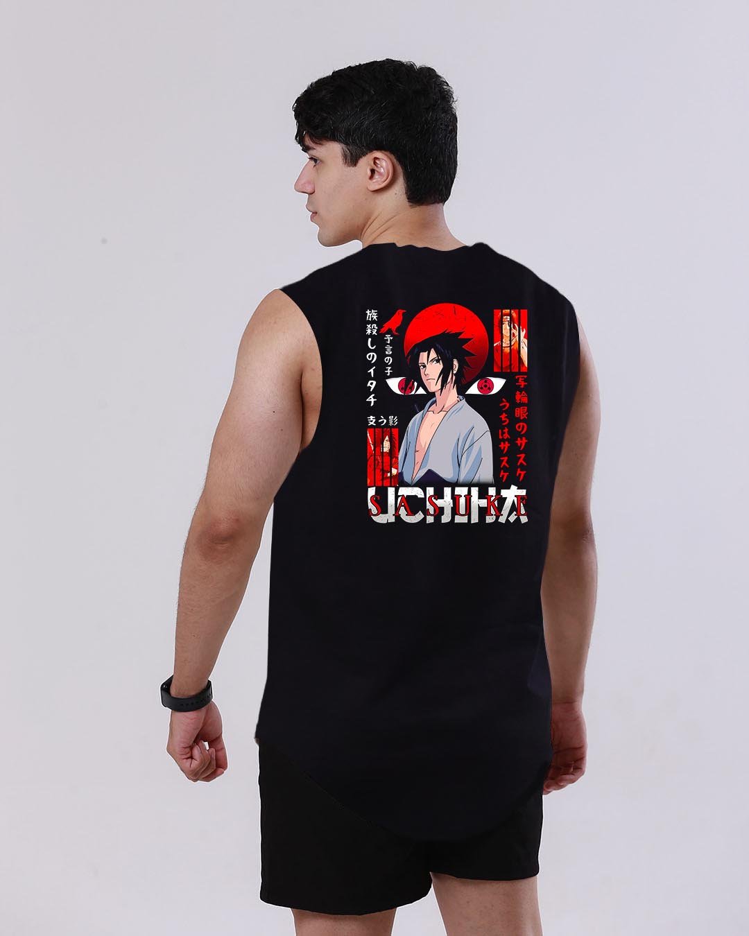 Regata Machão Sasuke Uchiha Sharingan