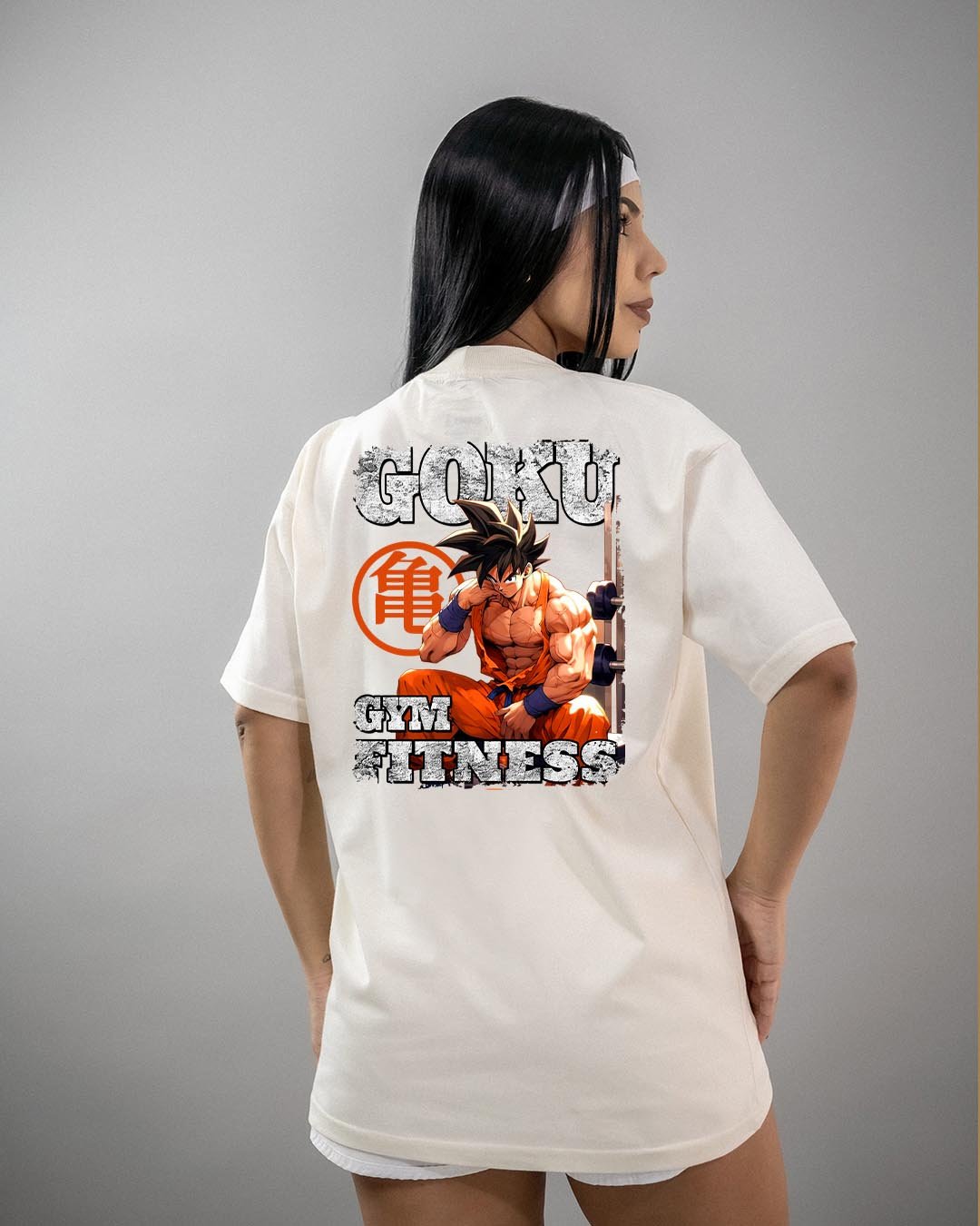 Camiseta Dragon Ball Z | Goku Gym Fitness Oversized