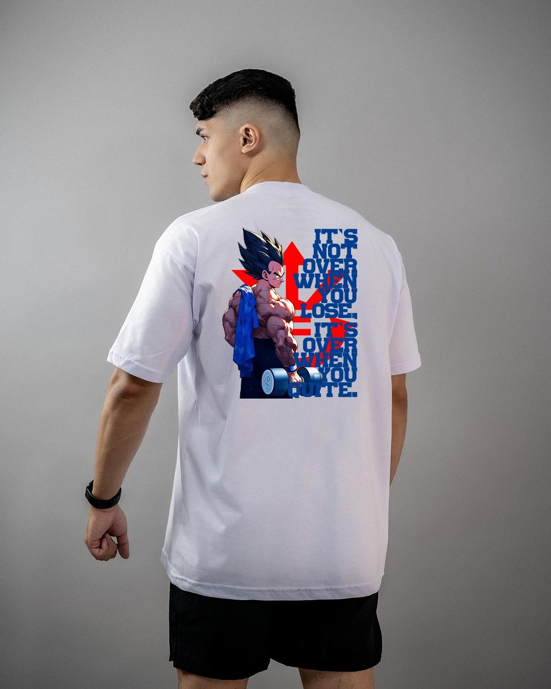 Camiseta Dragon Ball Z | Vegeta Academia Oversized