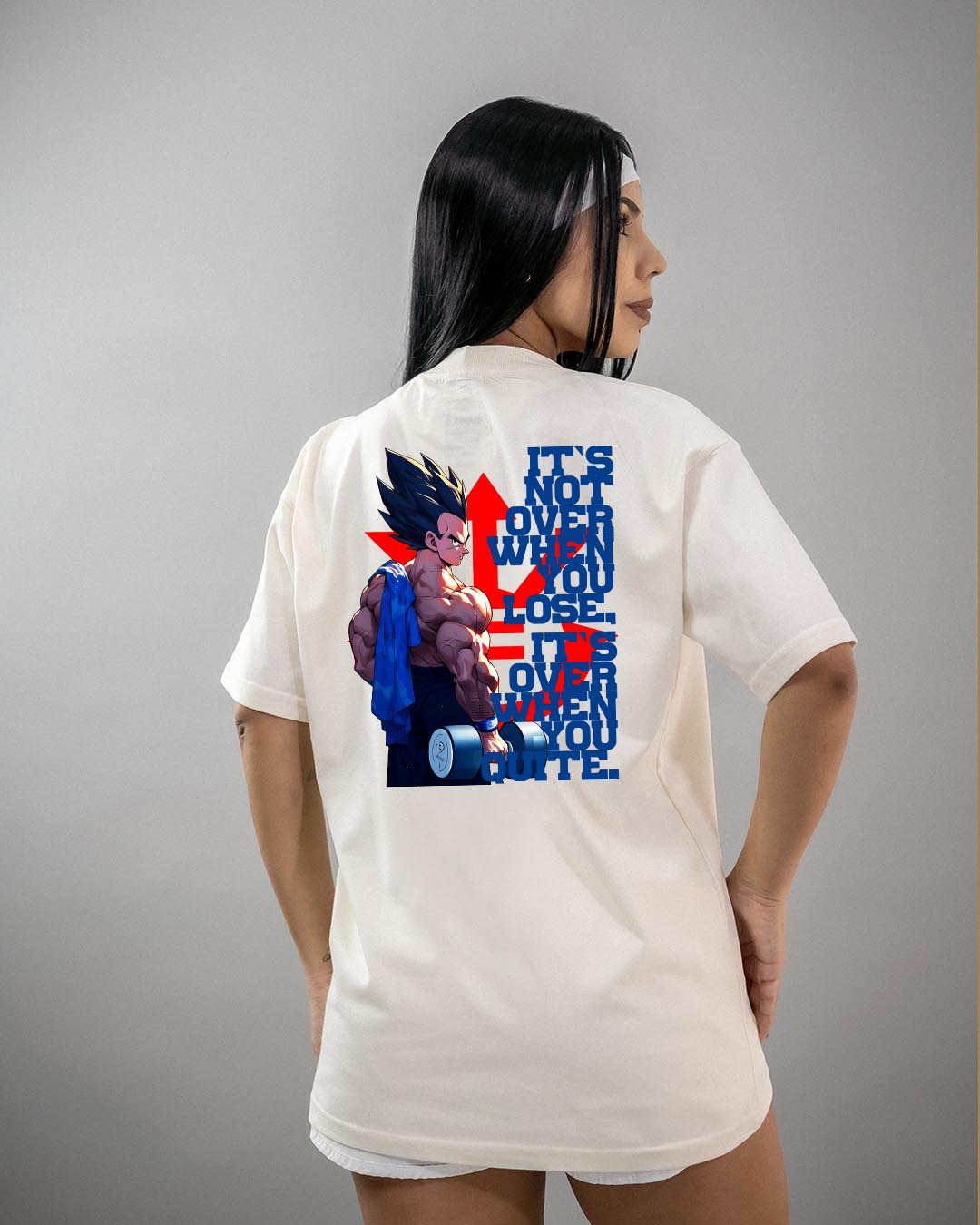 Camiseta Dragon Ball Z | Majin Vegeta 3 Oversized
