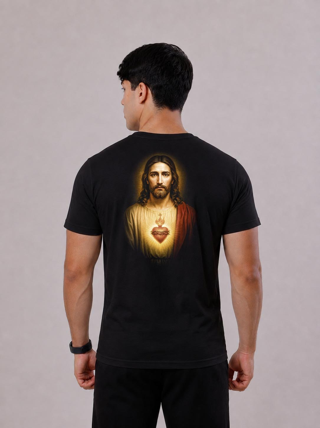 Camiseta Cristã | Sagrado Coração de Jesus