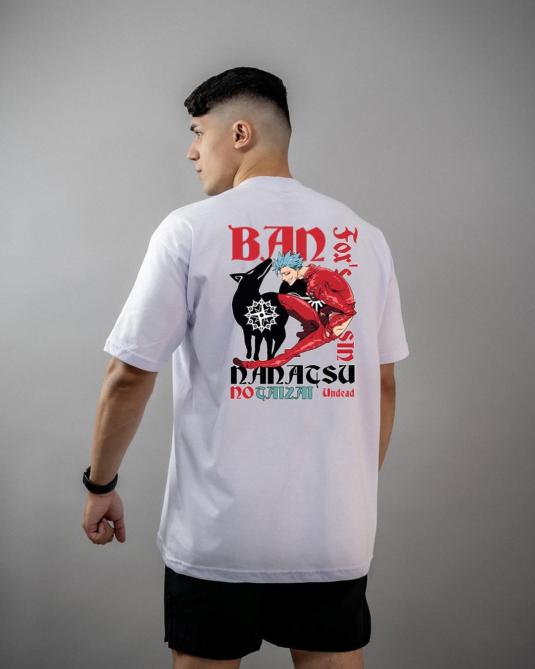 Camiseta Nanatsu no Taizai | Ban Oversized