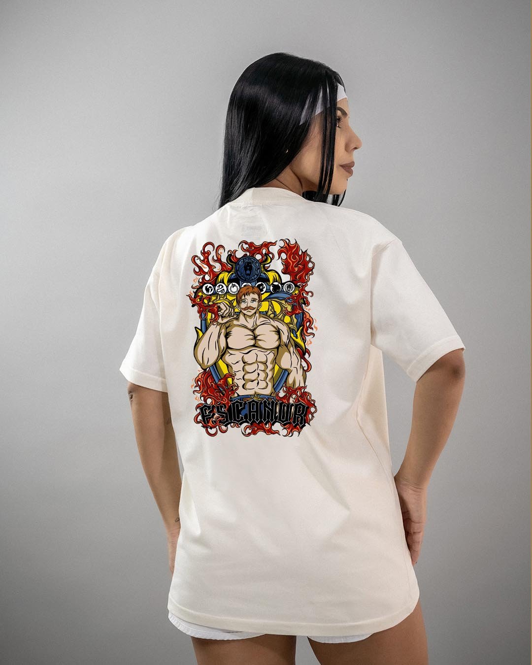 Camiseta Nanatsu no Taizai | Escanor Oversized