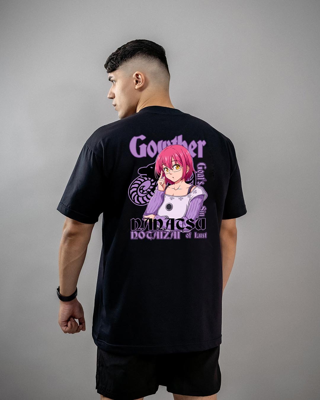Camiseta Nanatsu no Taizai | Gowther Oversized