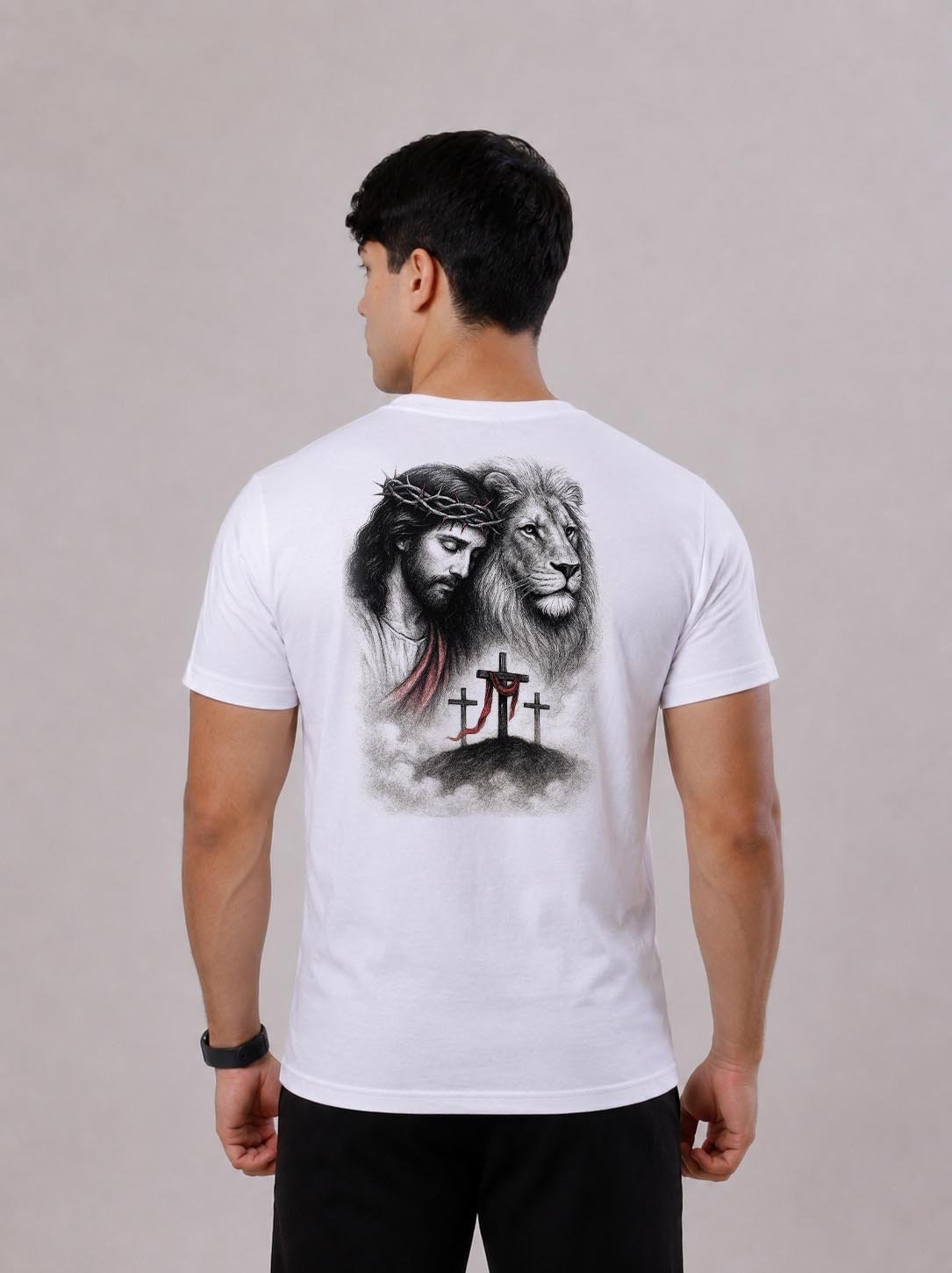 Camiseta Cristã | Jesus, O Leão da Tribo de Judá