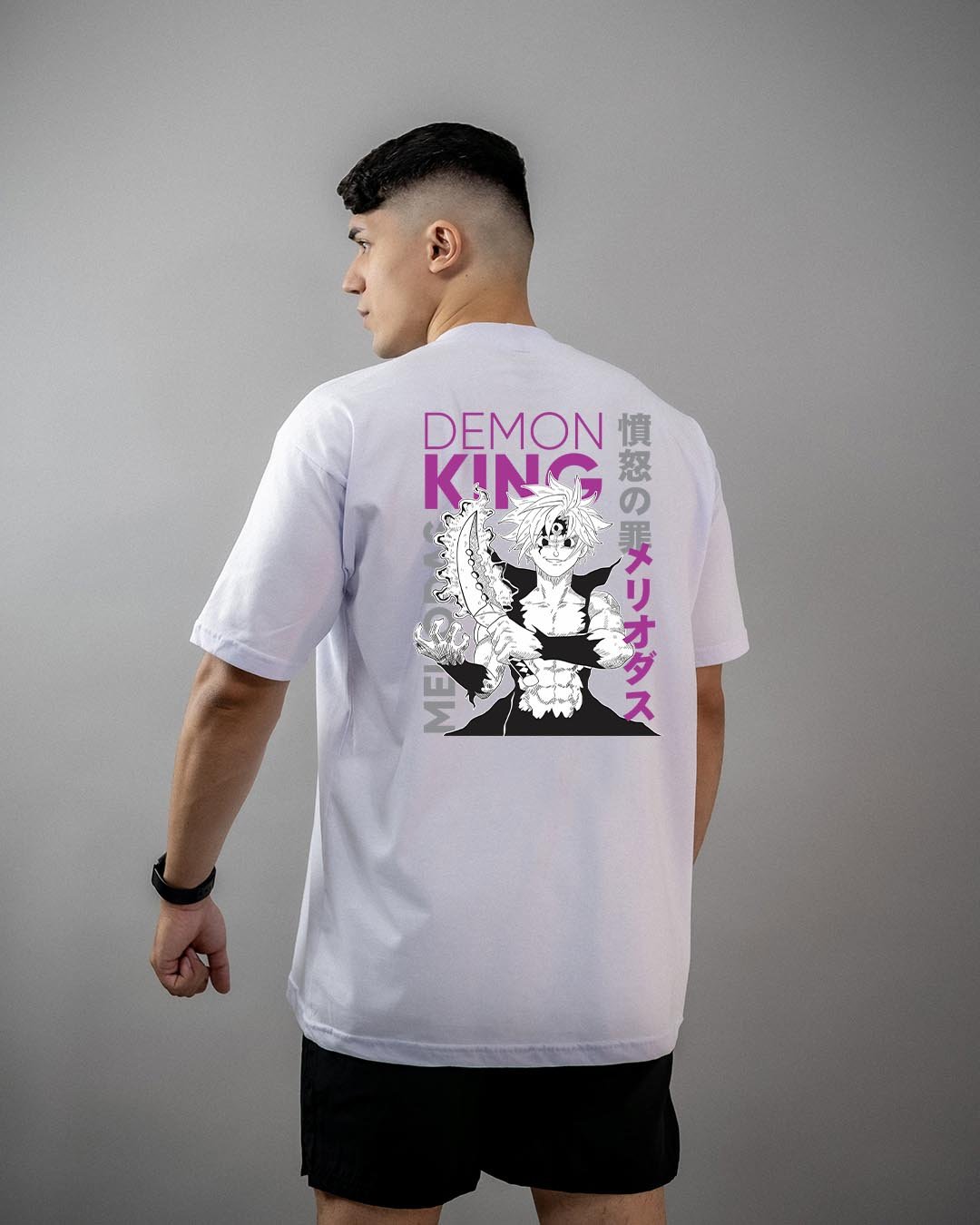 Meliodas Demon King na branca