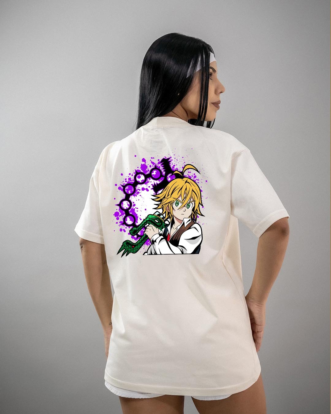 Camiseta Nanatsu no Taizai | Meliodas Oversized