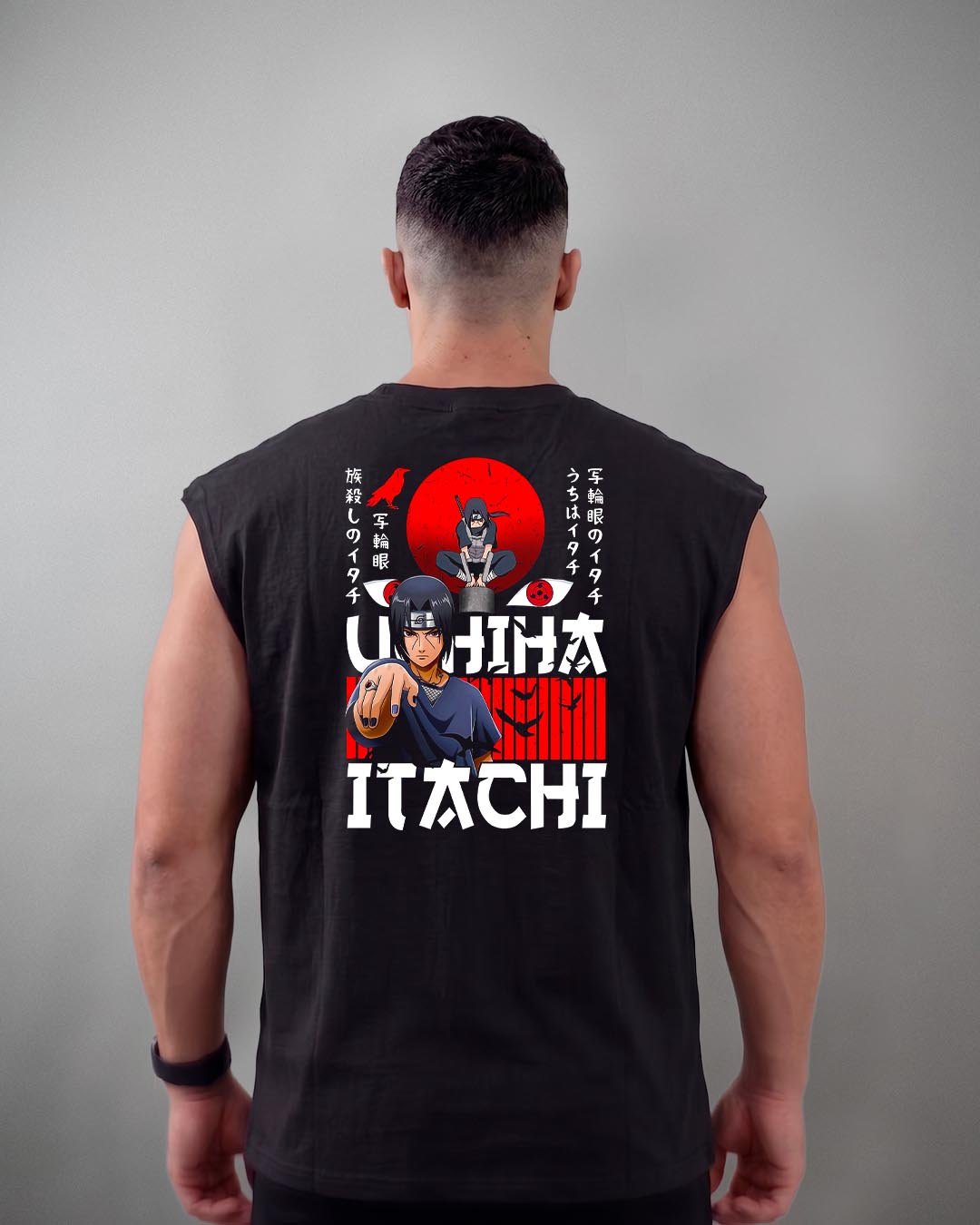 Regata Machão Uchiha Itachi Oversized