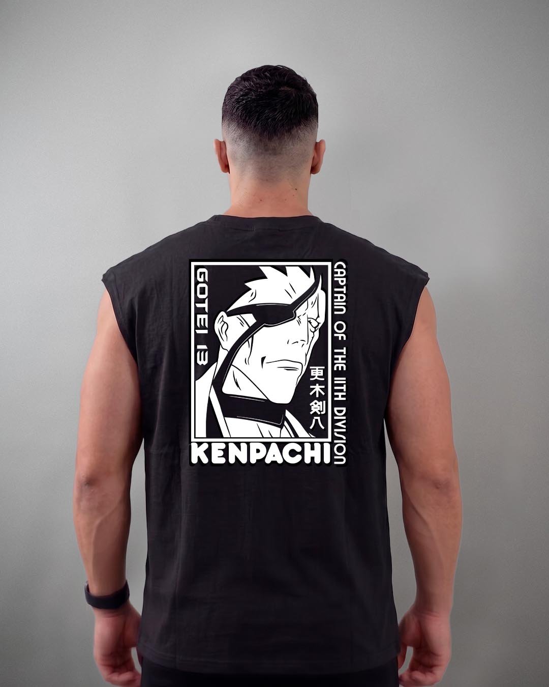 Regata Machão Zaraki Kenpachi Oversized