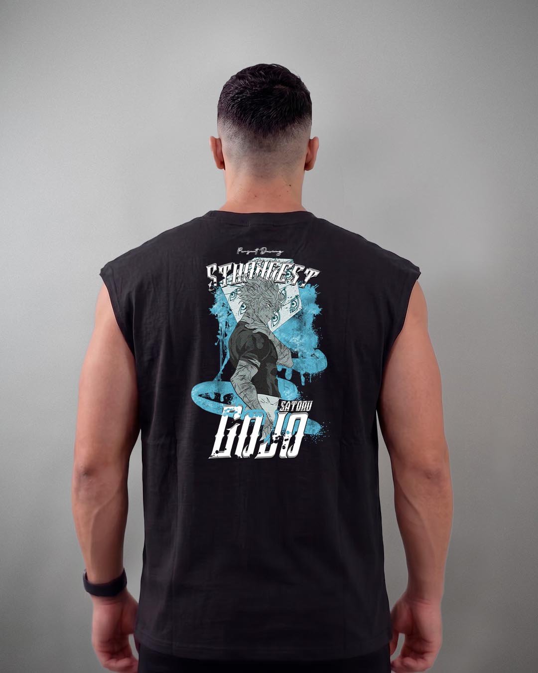 Regata Machão Gojo Strongest Oversized