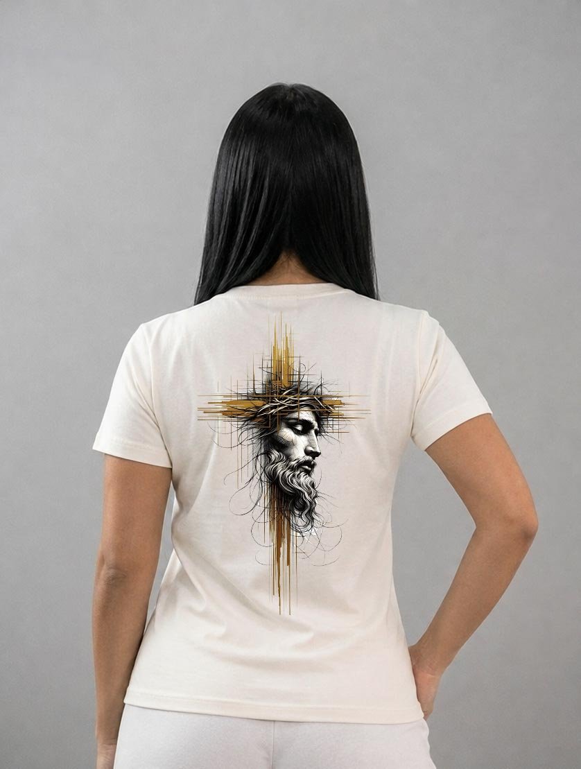 Camiseta Cristã | Cruz Jesus Cristo