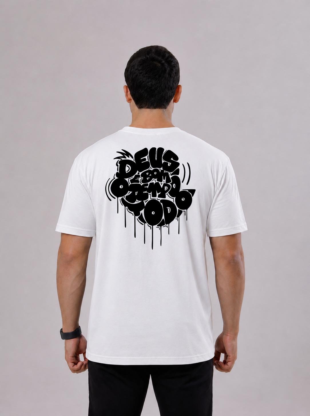 Camiseta Cristã | Deus é bom o tempo todo