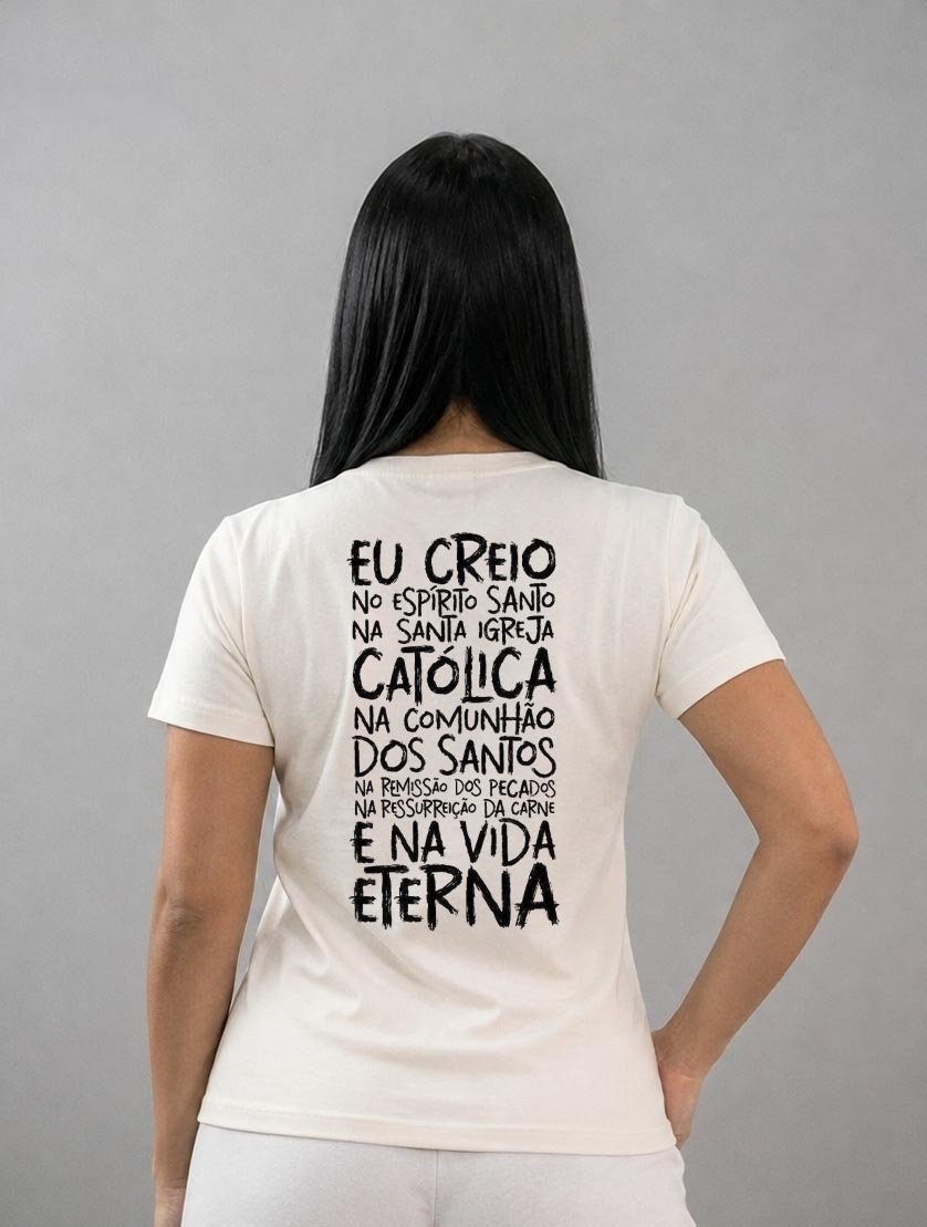 Camiseta Cristã | Eu Creio no Espírito Santo