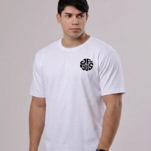 T-SHIRT BRANCA JESUS FRENTE