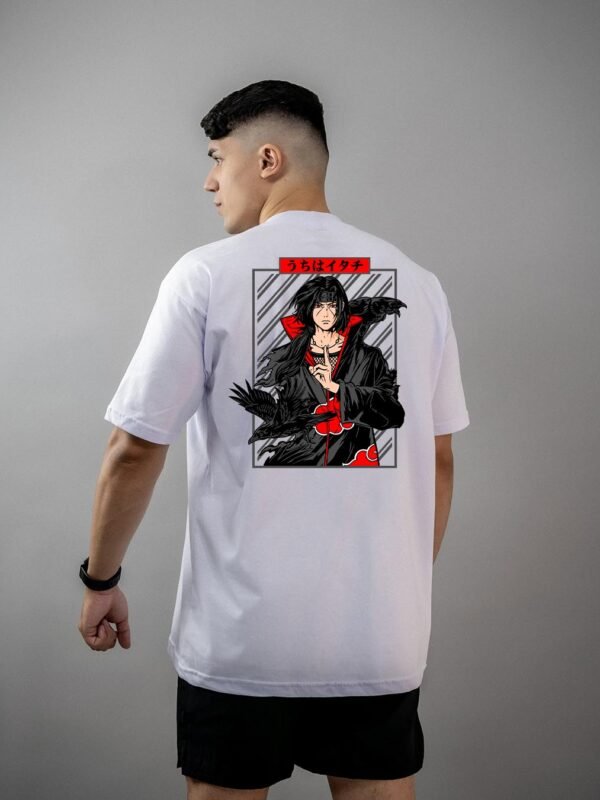 Camiseta Naruto | Uchiha Itachi Corvos Oversized