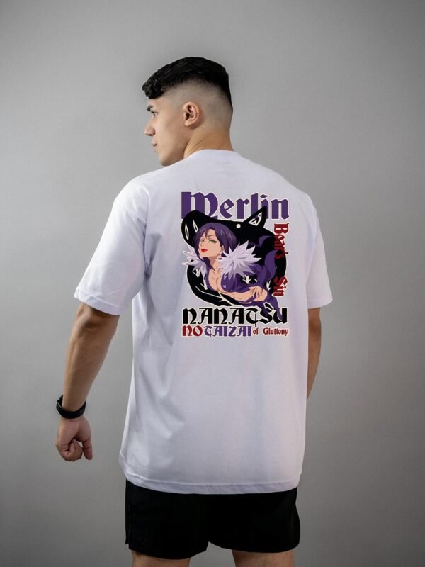 Camiseta Nanatsu no Taizai | Merlin Oversized