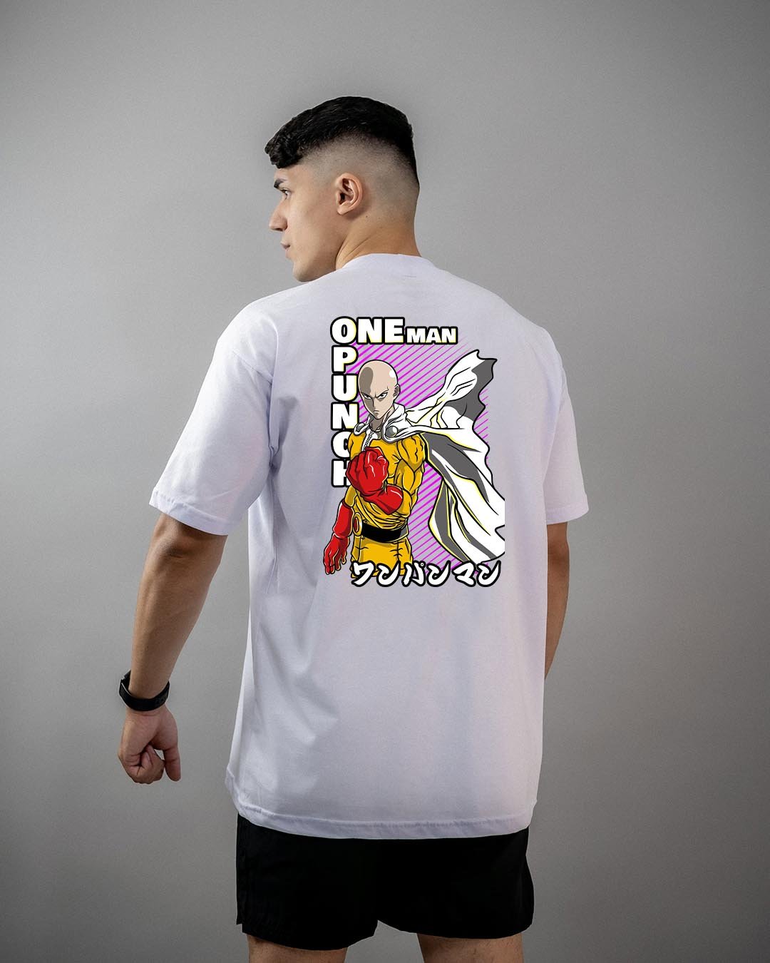 saitama one punch branca