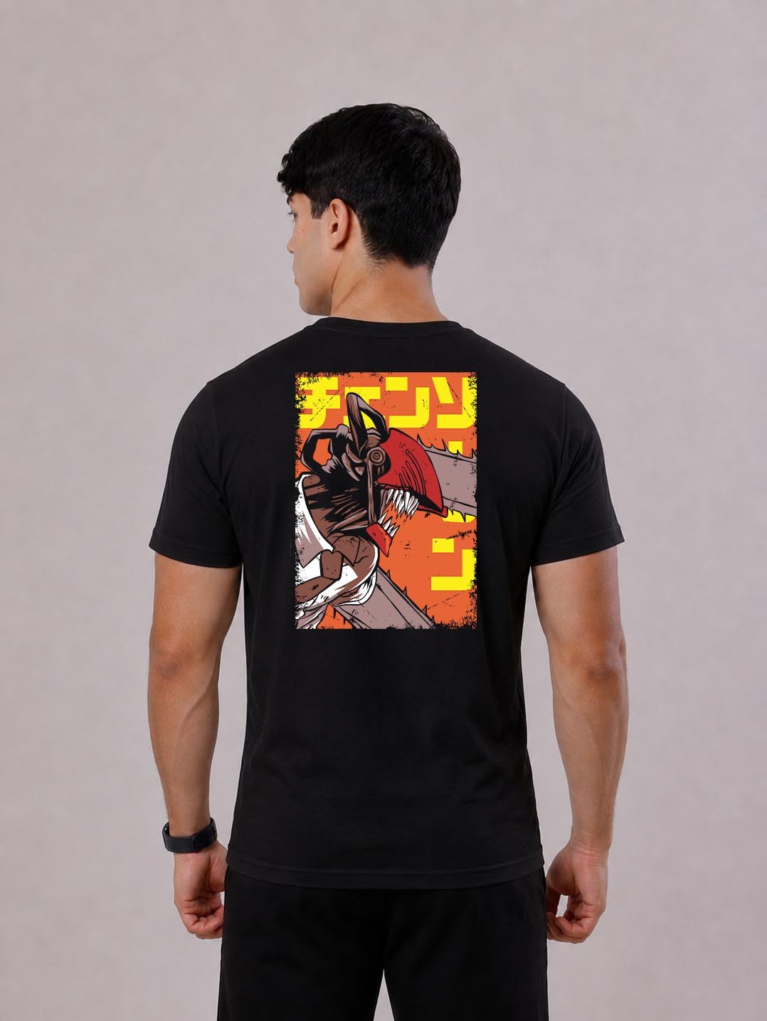 Camiseta Chainsaw Man | Denji Orange Screen
