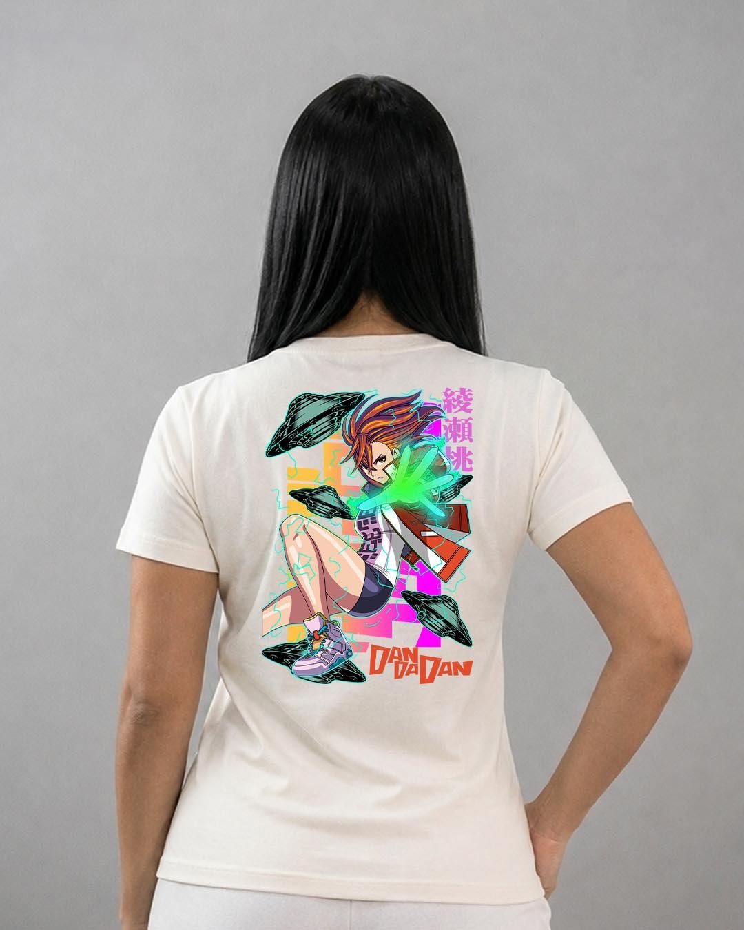 Camiseta Dan Da Dan | Momo Ayase Powerfull