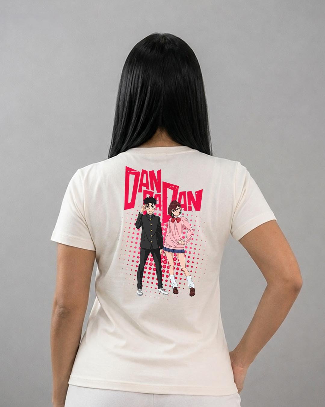 Camiseta Dan Da Dan | Okarun e Momo 1