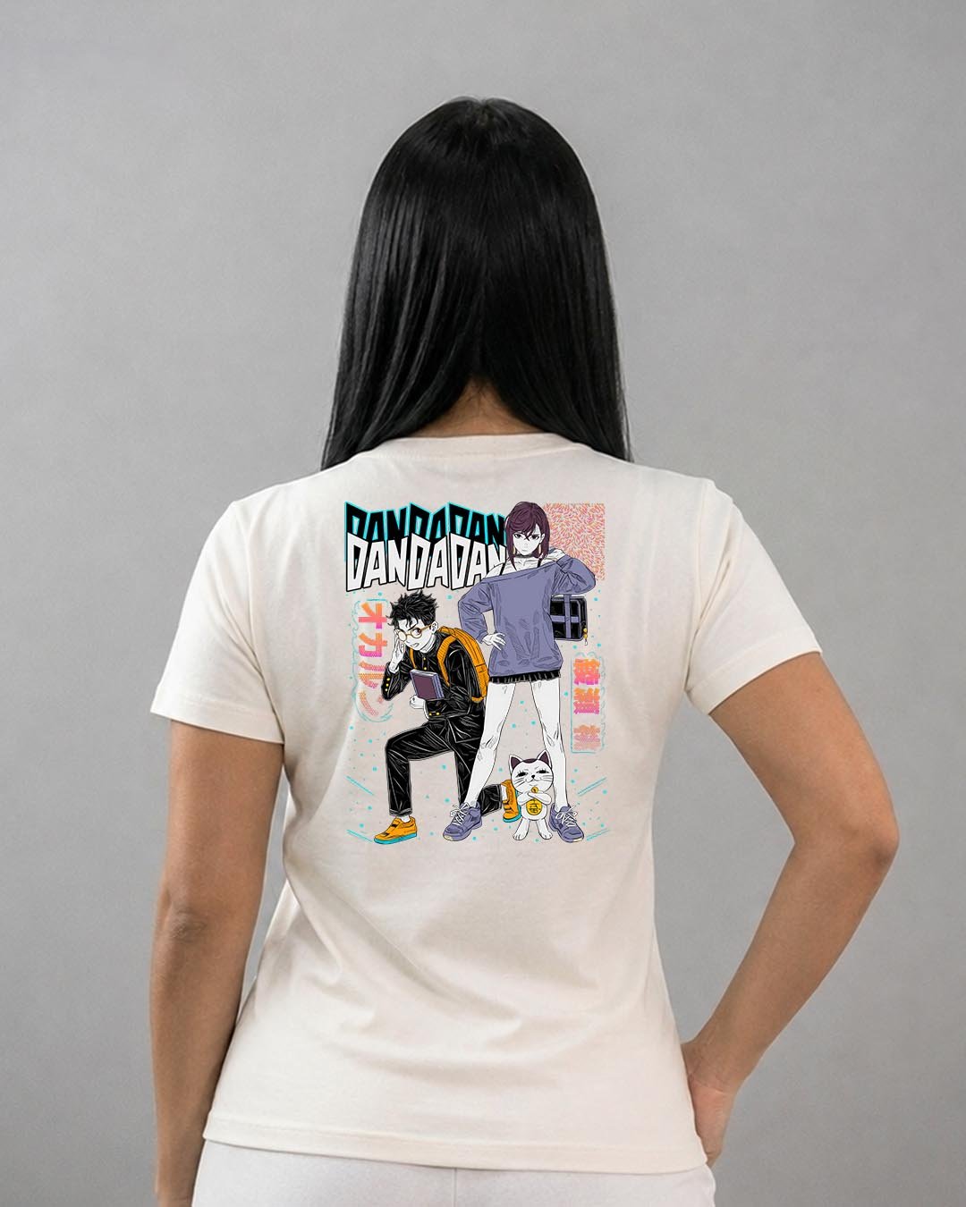 Camiseta Dan Da Dan | Okarun e Momo 3