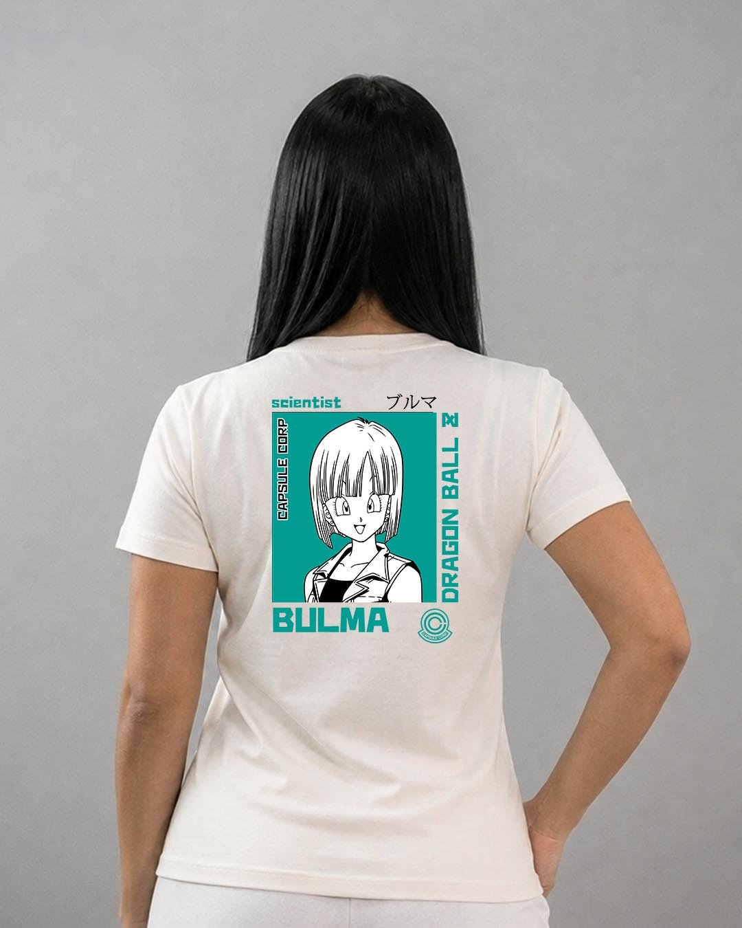 Camiseta Dragon Ball | Bulma Corporação Capsula