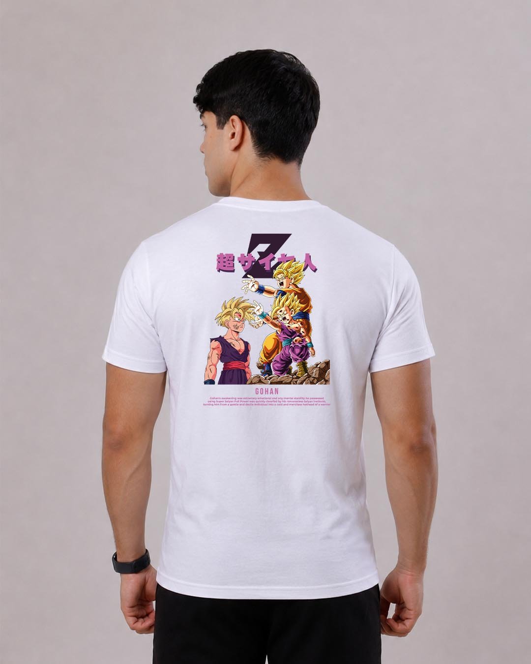 Camiseta Dragon Ball | Kamehameha Goku e Gohan
