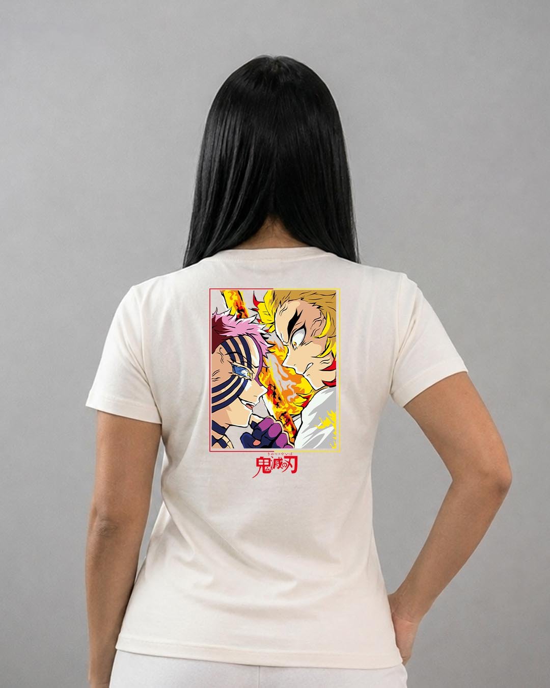 Camiseta Demon Slayer | Rengoku vs Akaza